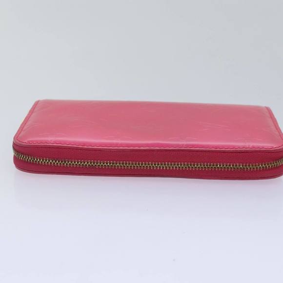 LOUIS VUITTON Monogram Vernis Eldridge Wallet Fuchsia Pink M91240 LV Auth 93651 - Picture 3 of 16